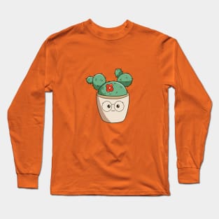 Cute potted cactus Long Sleeve T-Shirt